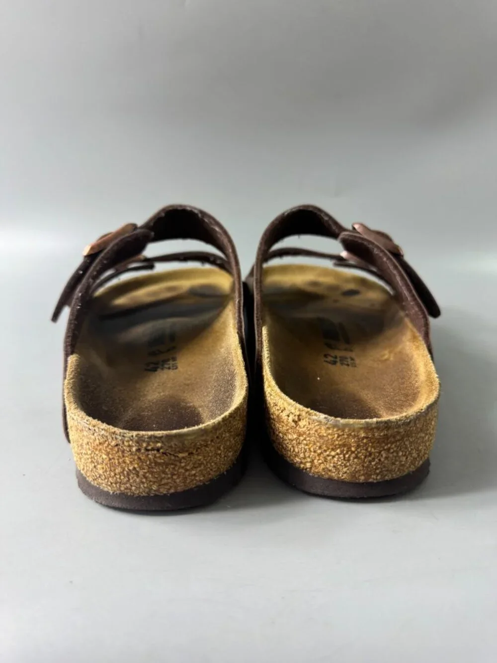 Birkenstock Arizona Sandals, Leather, Classic Footbed, Size 42
